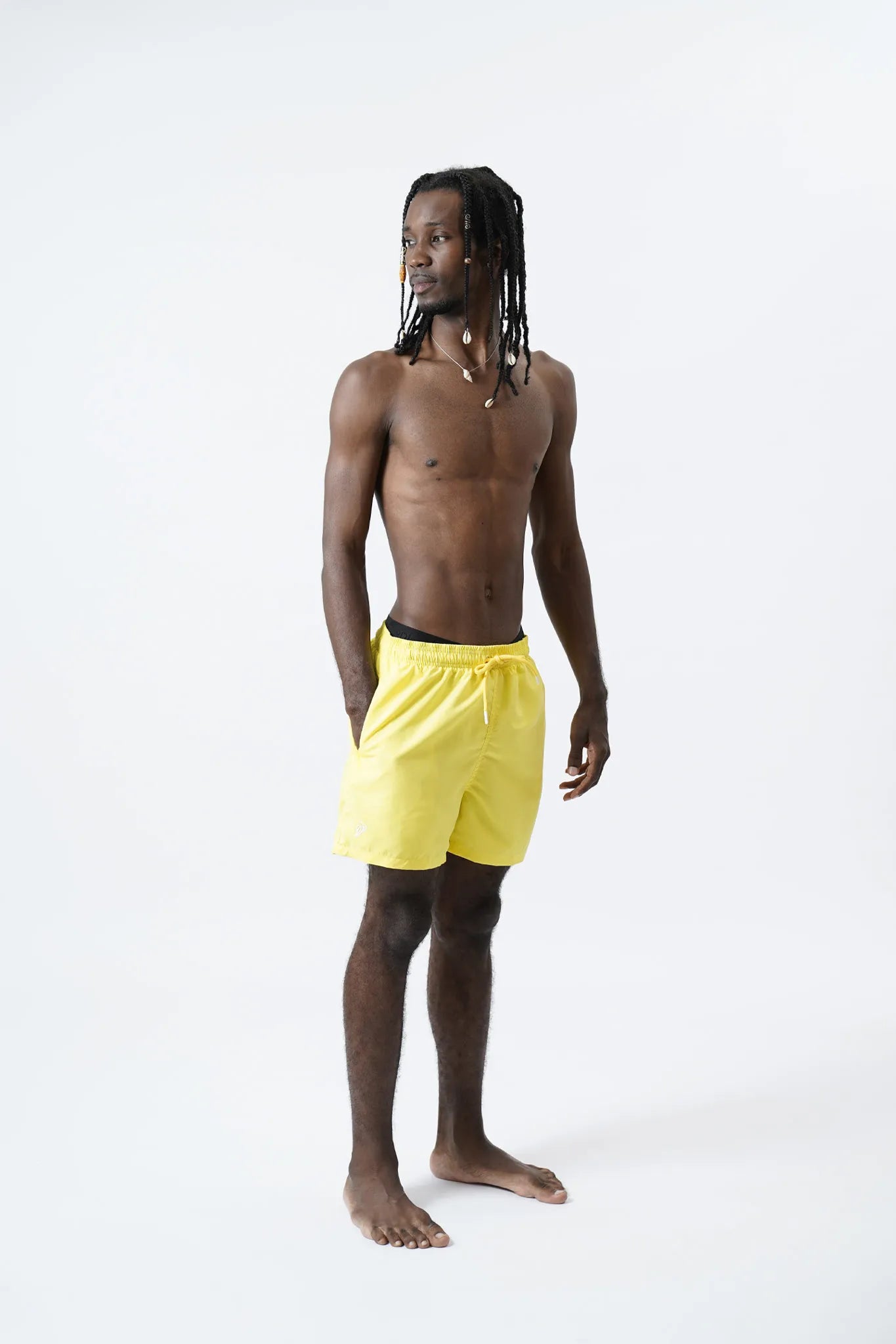 SHORT AMARILLO - PIXELCAMISETAS