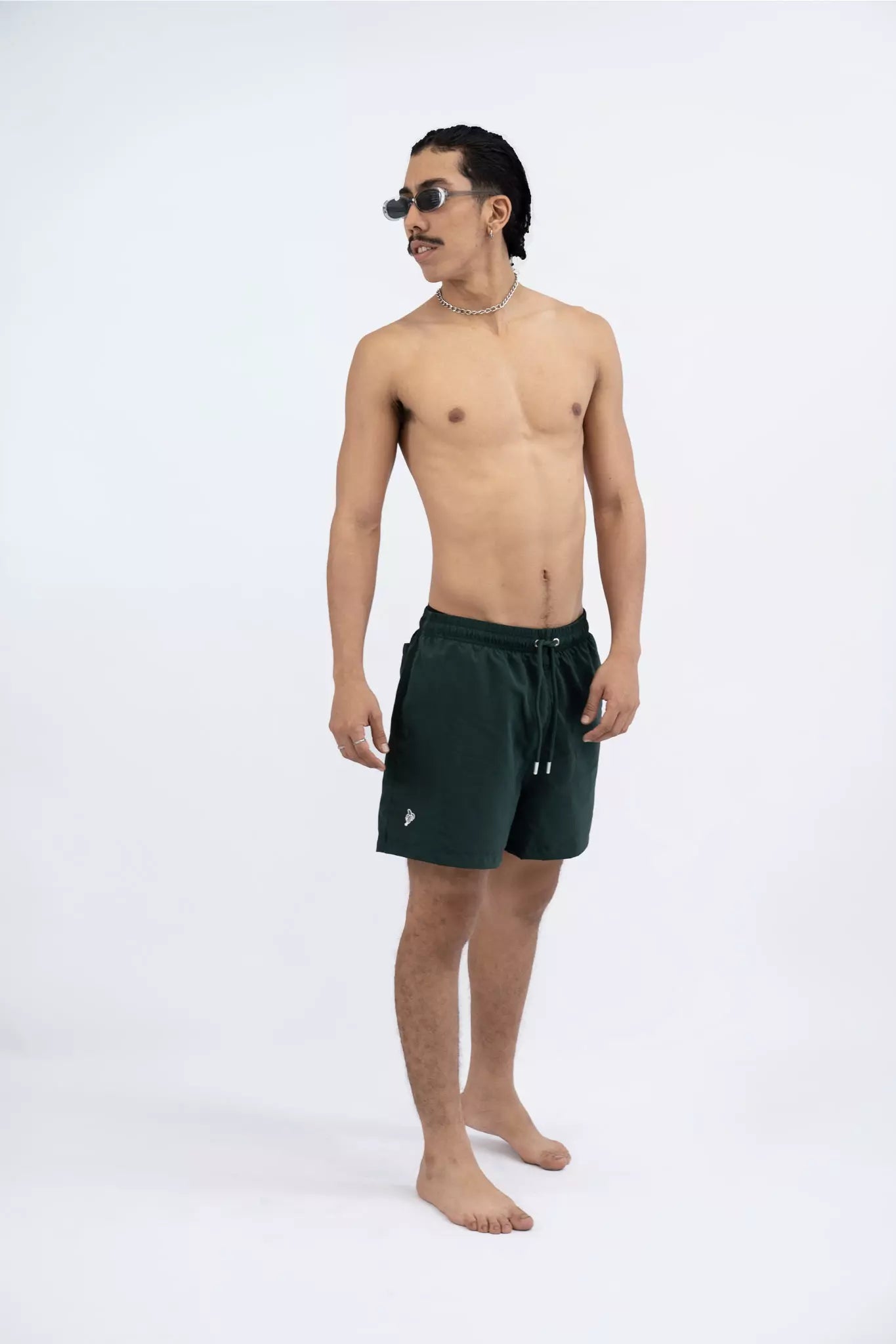SHORT VERDE BOSQUE - PIXELCAMISETAS