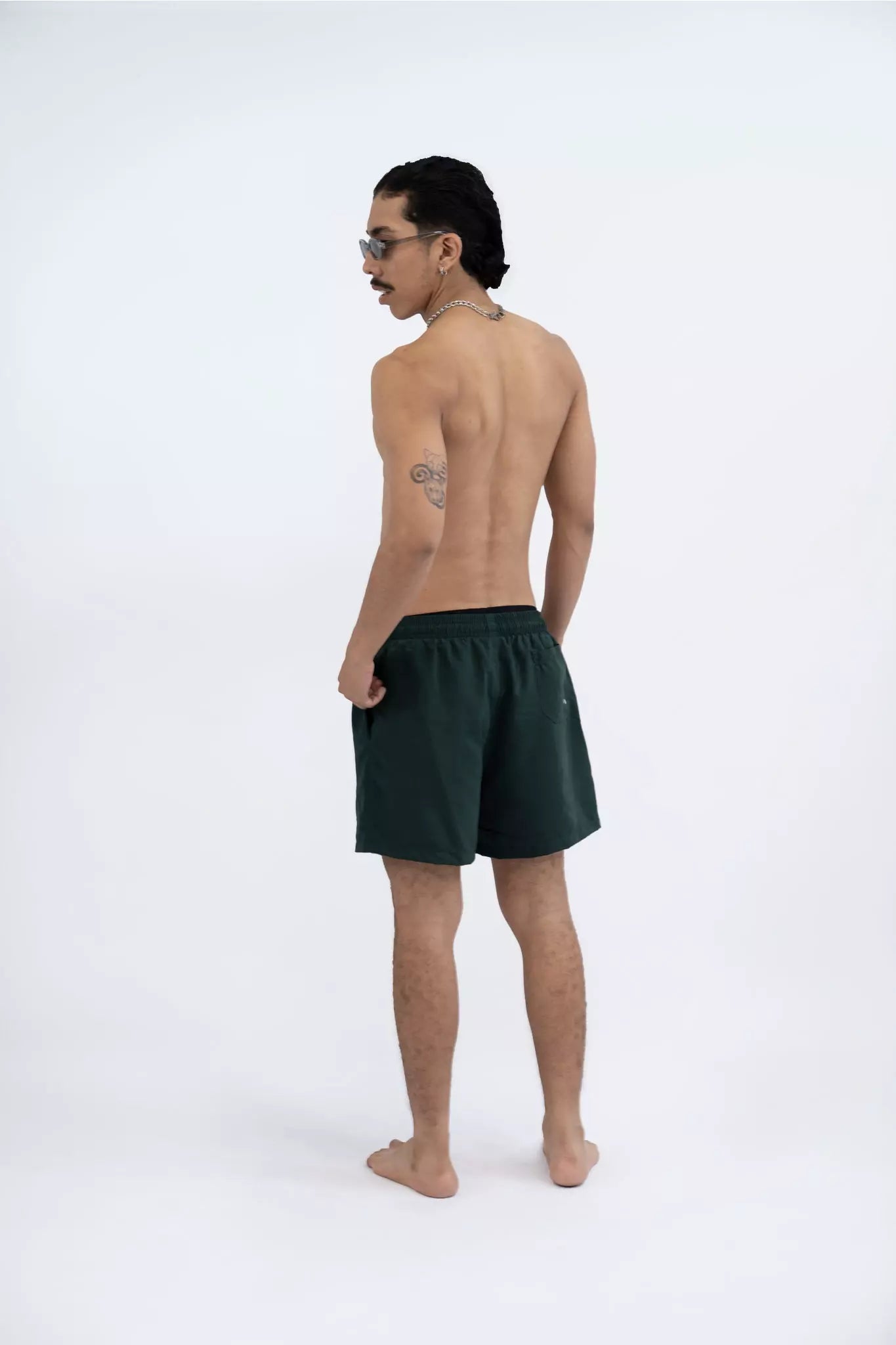 SHORT VERDE BOSQUE - PIXELCAMISETAS