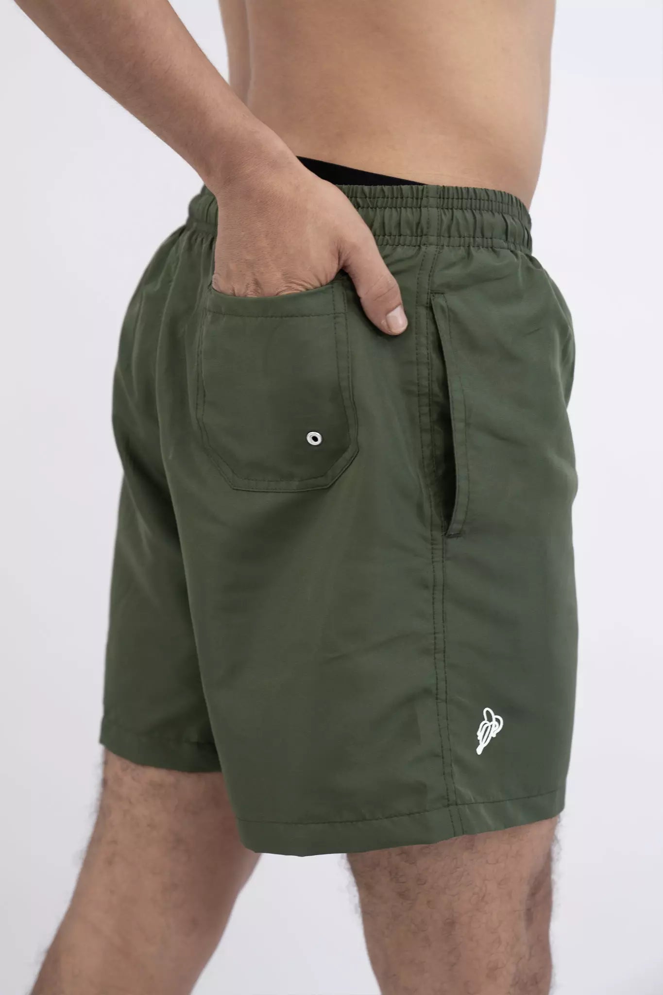 SHORT VERDE OLIVA - PIXELCAMISETAS
