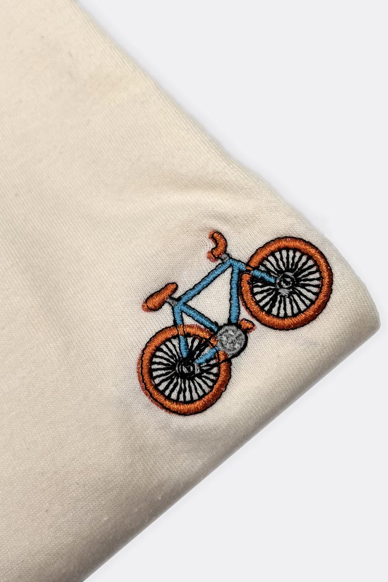 BICICLETA MINIPRINT T-SHIRT PREMIUM - PIXELCAMISETAS