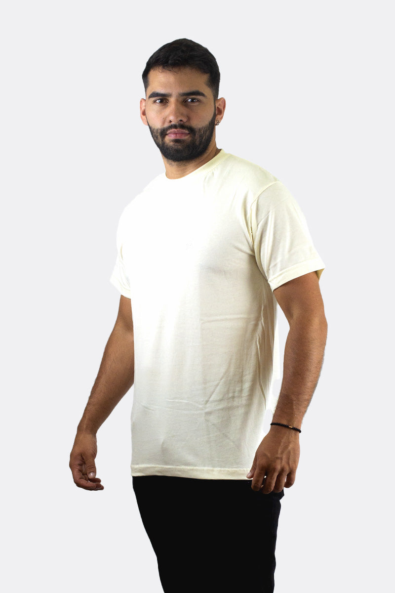 T-SHIRT PREMIUM VAINILLA BÁSICA - PIXELCAMISETAS