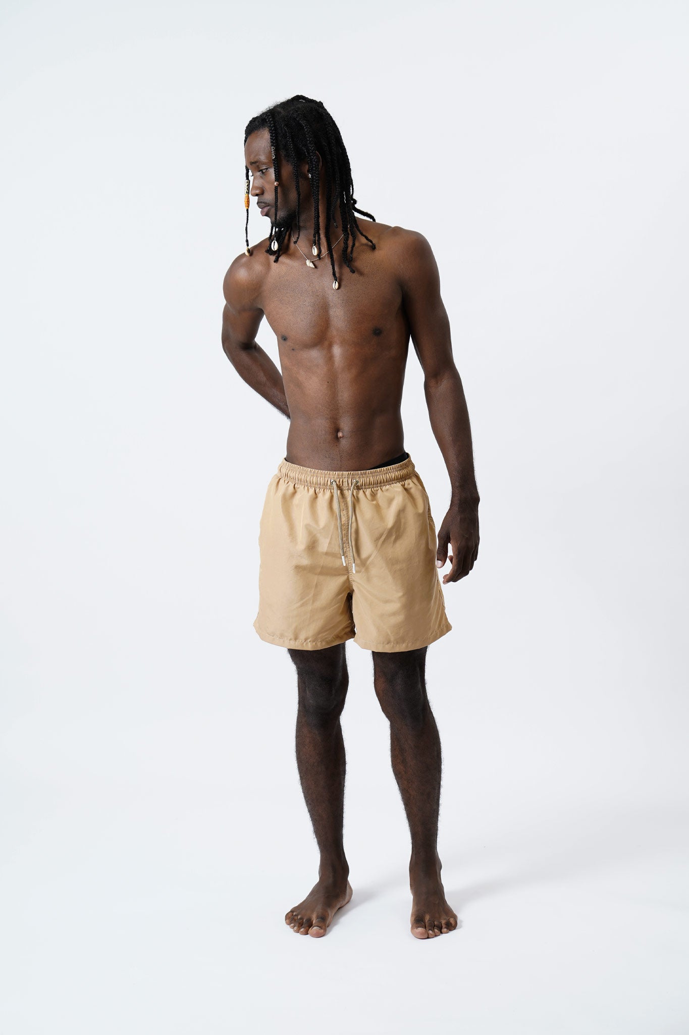 SHORT BEIGE - PIXELCAMISETAS