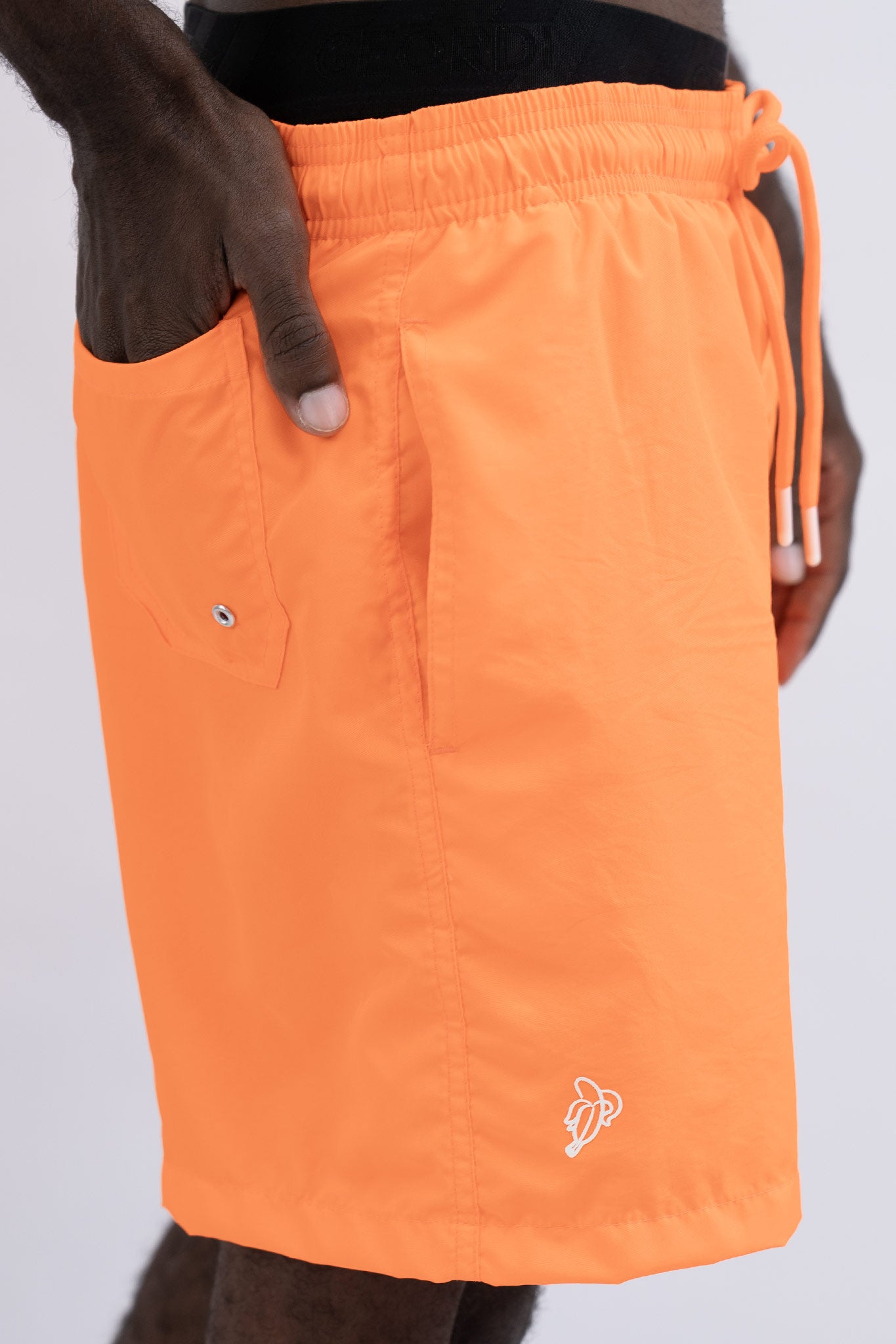 SHORT NARANJA NEÓN - PIXELCAMISETAS