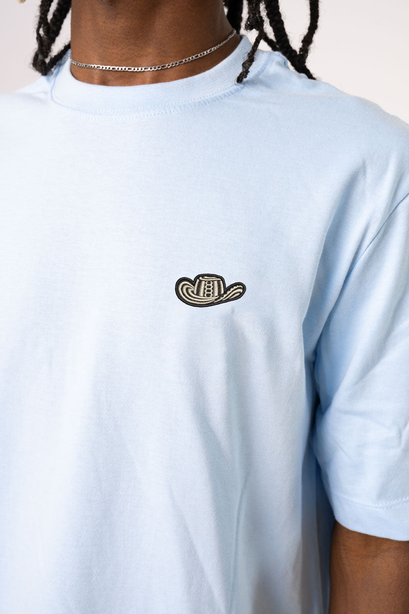 CAMISETA PREMIUM MINIPRINT SOMBRERO - PIXELCAMISETAS