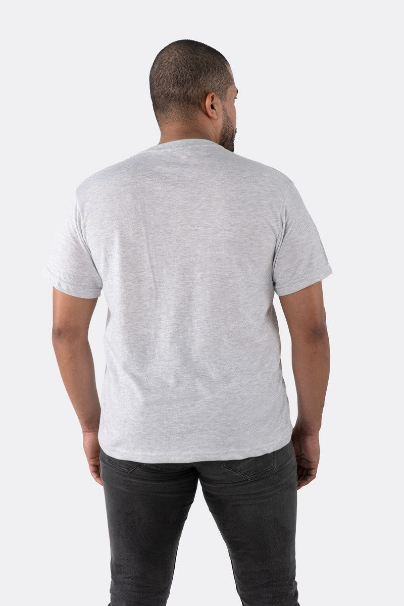 T-SHIRT PREMIUM JASPED CLARO BÁSICA - PIXELCAMISETAS