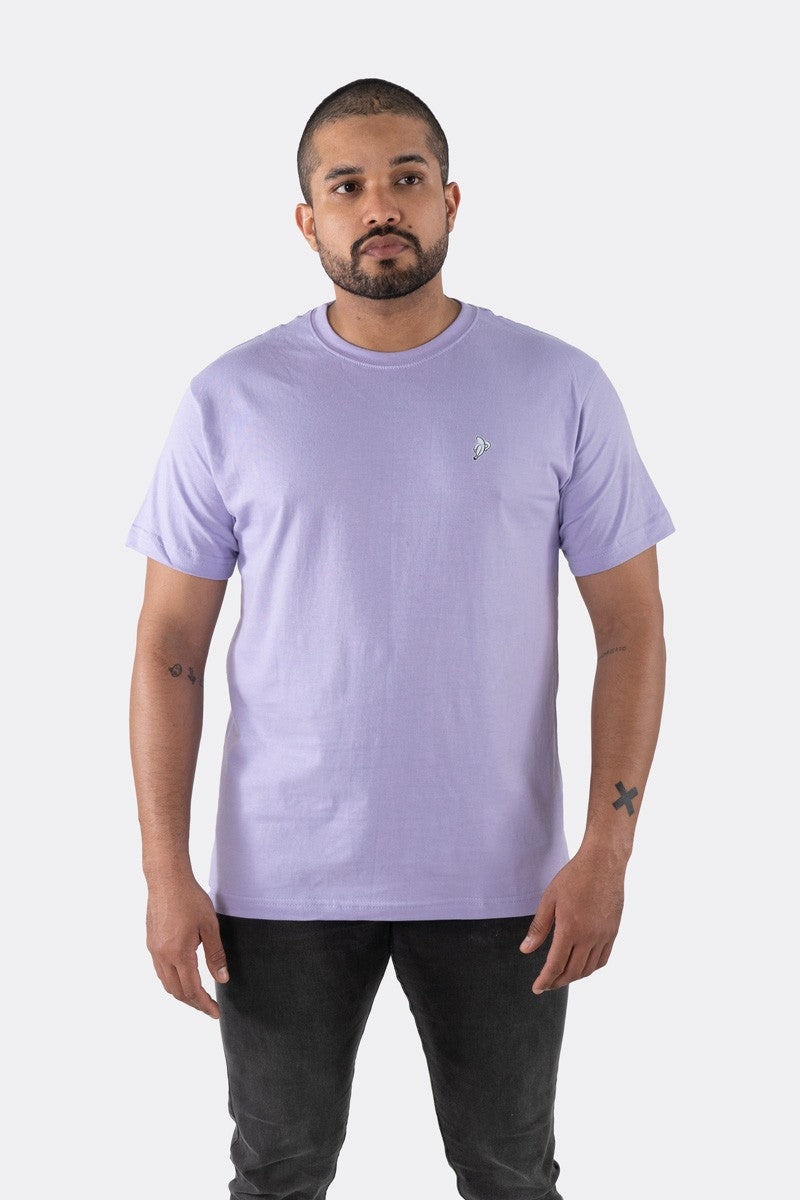 T-SHIRT PREMIUM LILA BÁSICA - PIXELCAMISETAS