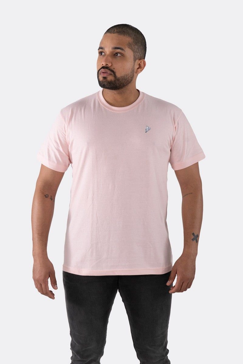 T-SHIRT PREMIUM ROSA BÁSICA - PIXELCAMISETAS