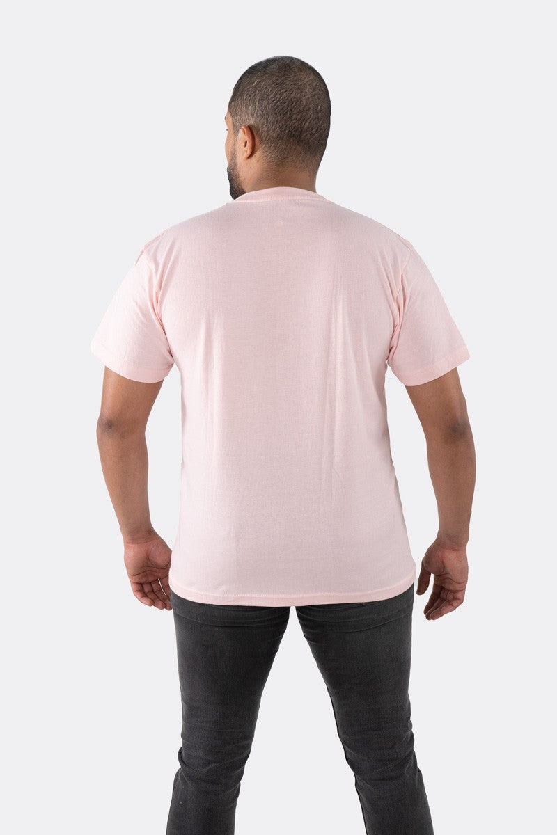 T-SHIRT PREMIUM ROSA BÁSICA - PIXELCAMISETAS