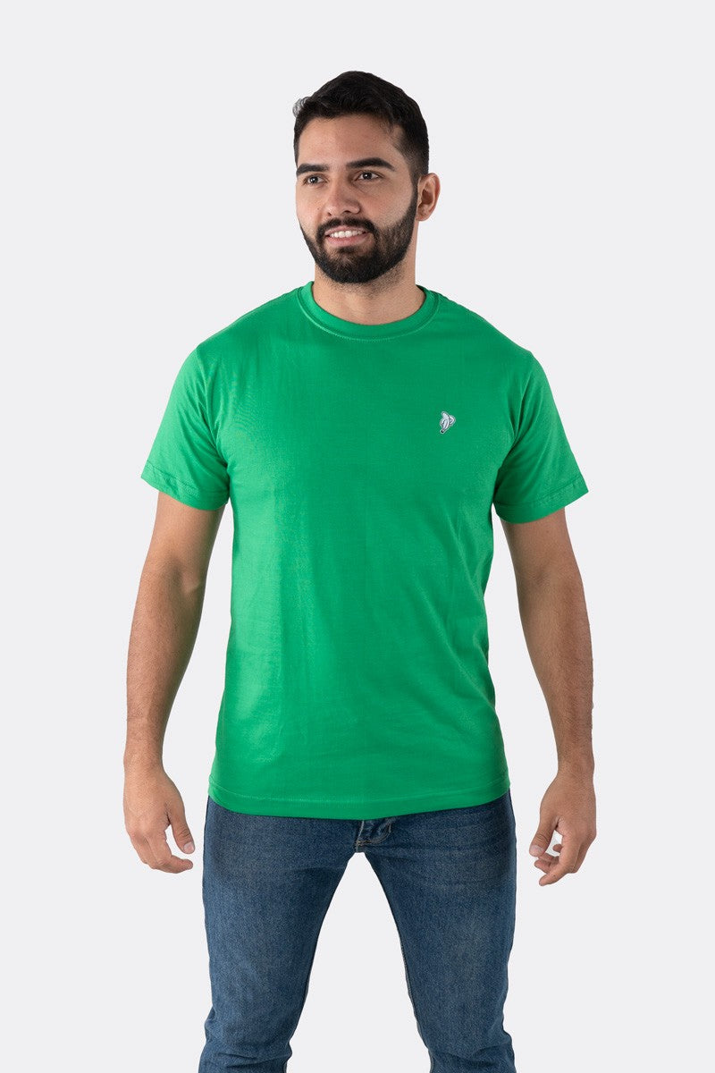T-SHIRT PREMIUM VERDE BENETTON BÁSICA - PIXELCAMISETAS