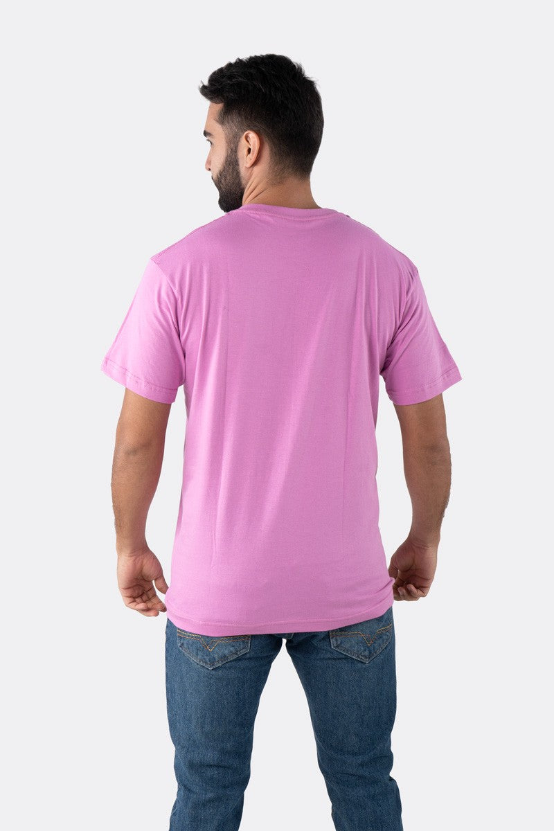 T-SHIRT PREMIUM VIOLETA BÁSICA - PIXELCAMISETAS
