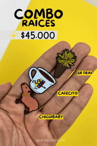 COMBO RAÍCES - PIXELCAMISETAS