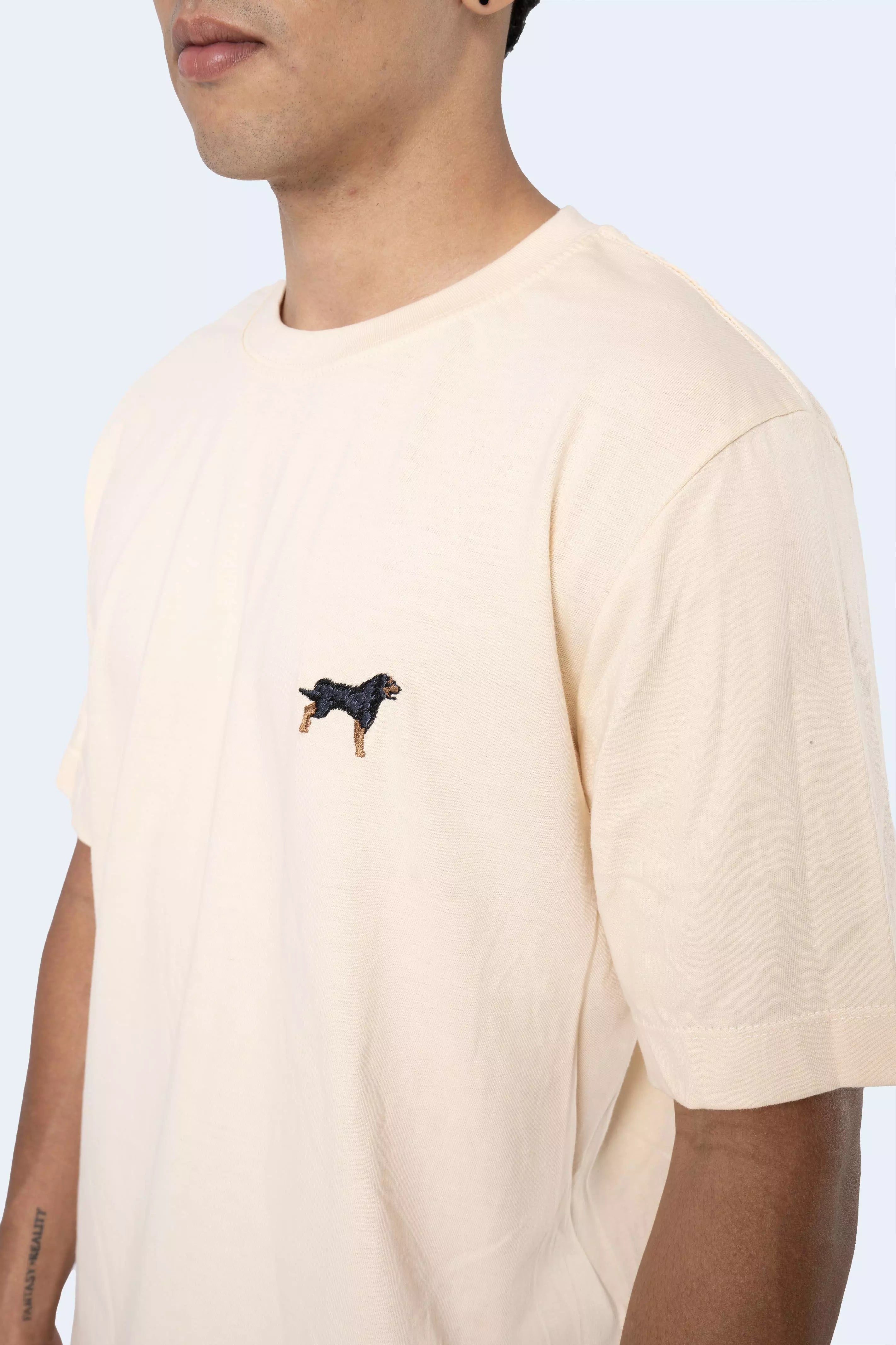 CAMISETA ALTO GRAMAJE MINIPETS ROTTWEILER - PIXELCAMISETAS