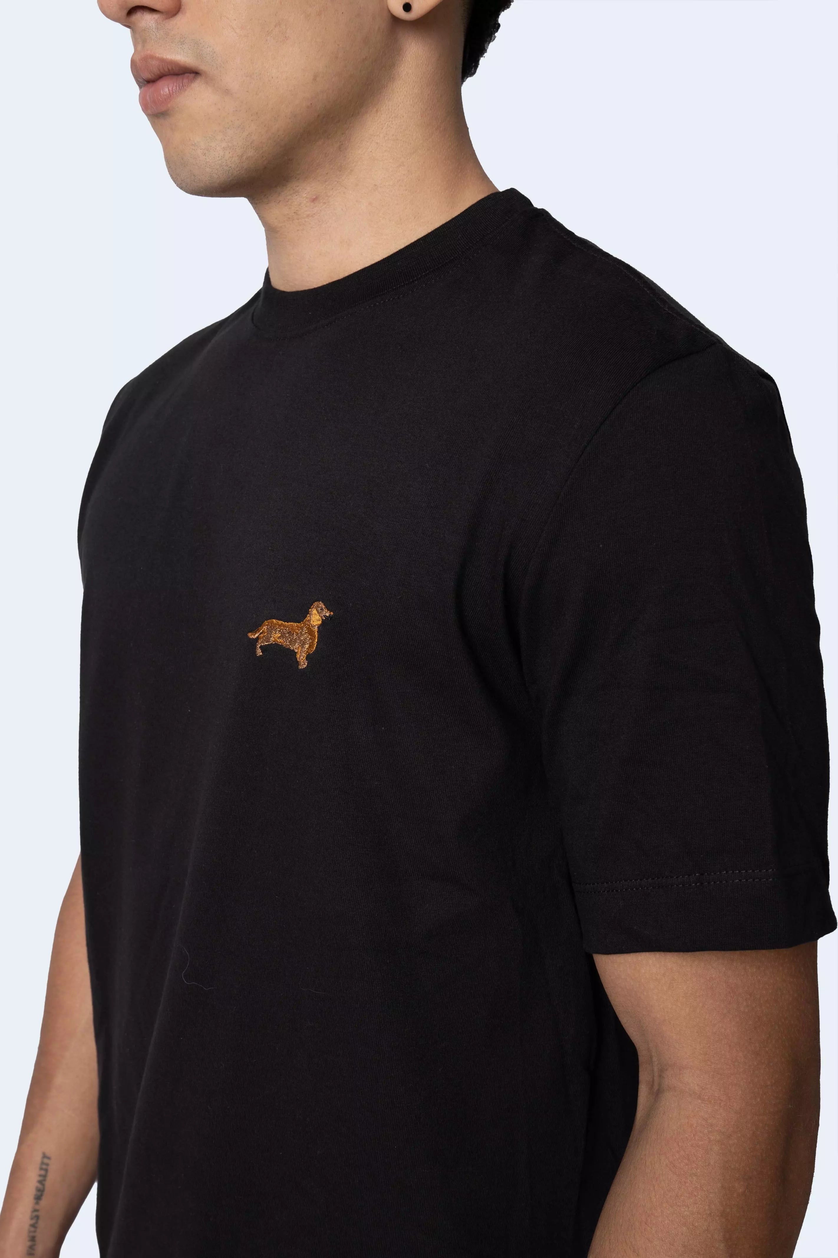 CAMISETA ALTO GRAMAJE MINIPETS SALCHICHA - PIXELCAMISETAS