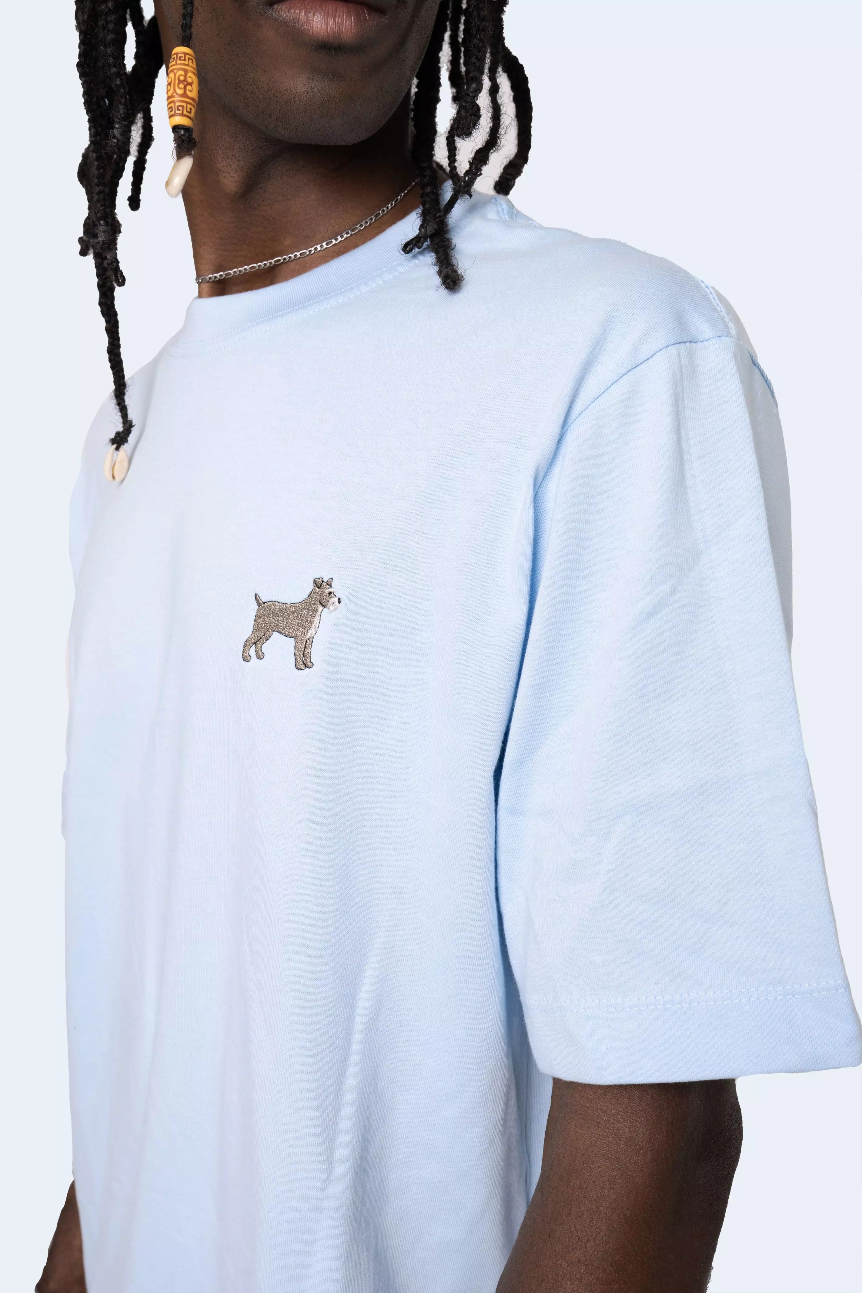CAMISETA ALTO GRAMAJE MINIPETS SCHNAUZER - PIXELCAMISETAS
