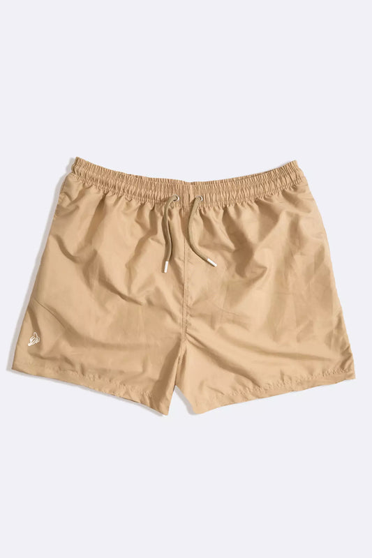 SHORT DE BAÑO BEIGE