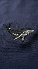 CAMISETA PREMIUM MINIPRINT BALLENA - PIXELCAMISETAS