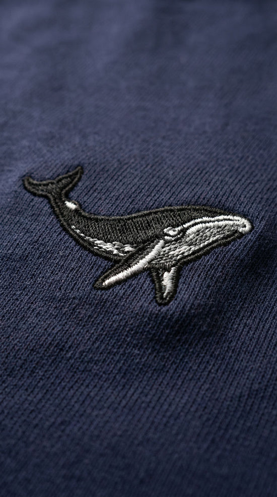 CAMISETA PREMIUM MINIPRINT BALLENA