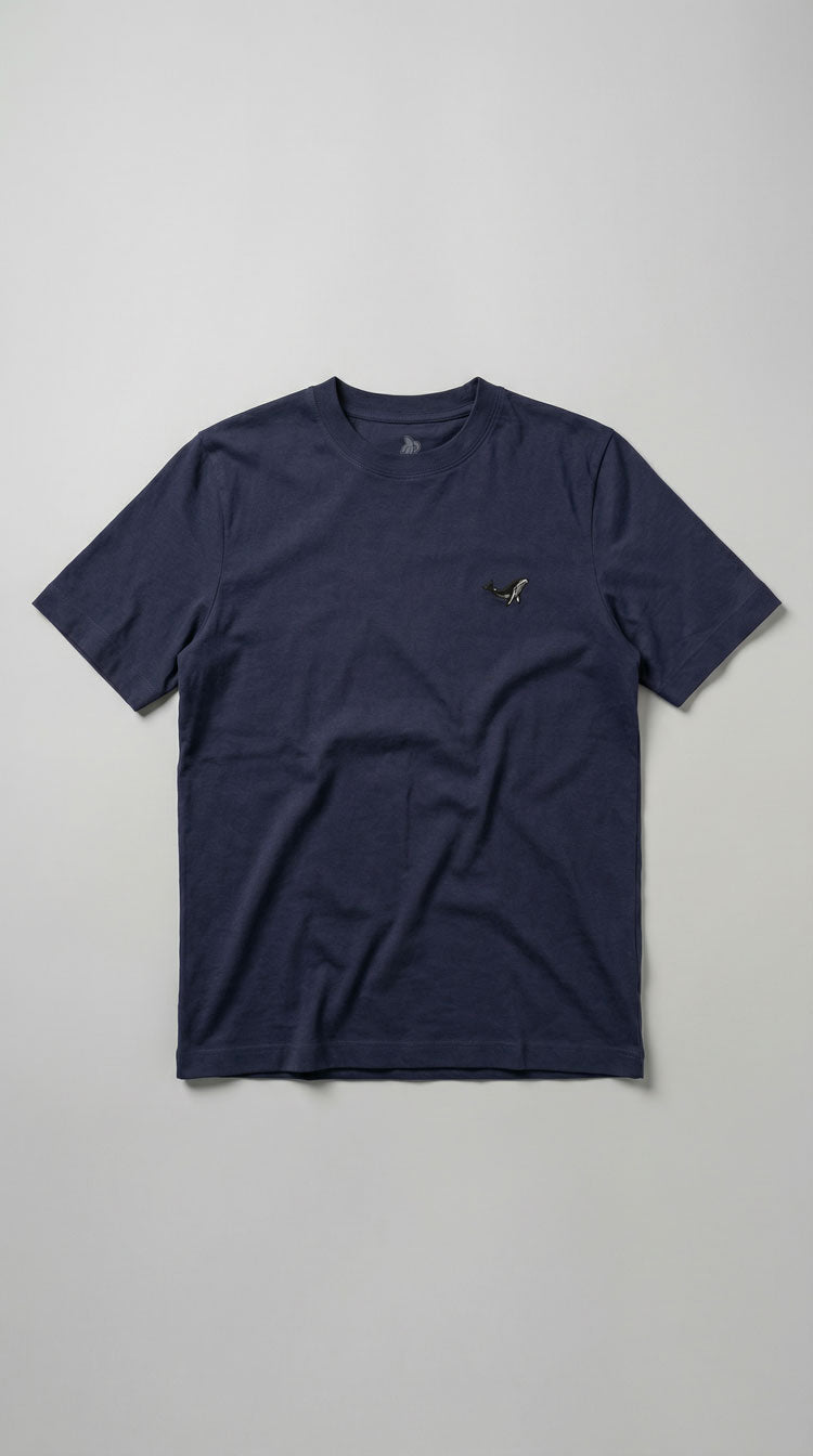 CAMISETA PREMIUM MINIPRINT BALLENA - PIXELCAMISETAS