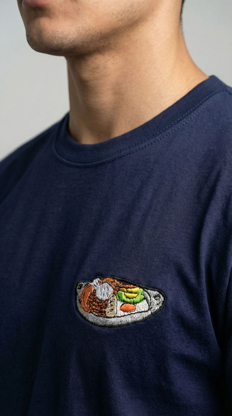 CAMISETA PREMIUM MINIPRINT BANDEJA PAISA - PIXELCAMISETAS