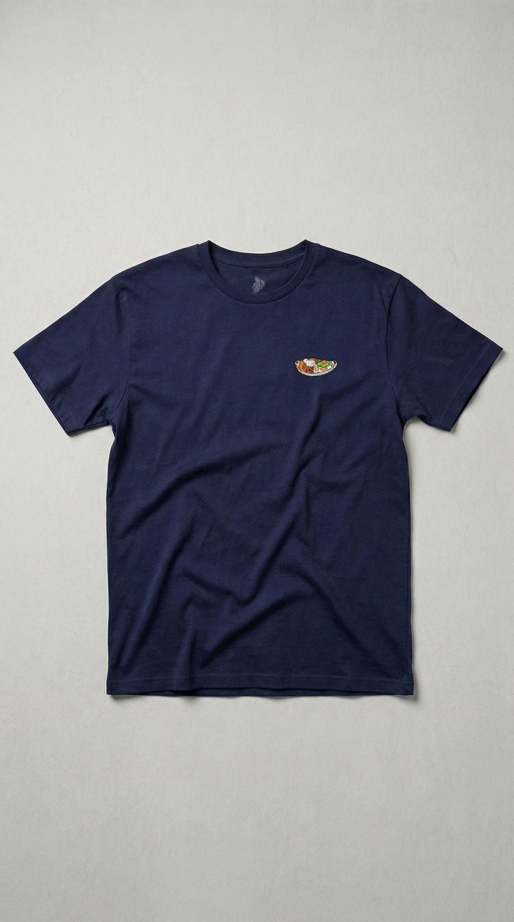 CAMISETA PREMIUM MINIPRINT BANDEJA PAISA - PIXELCAMISETAS