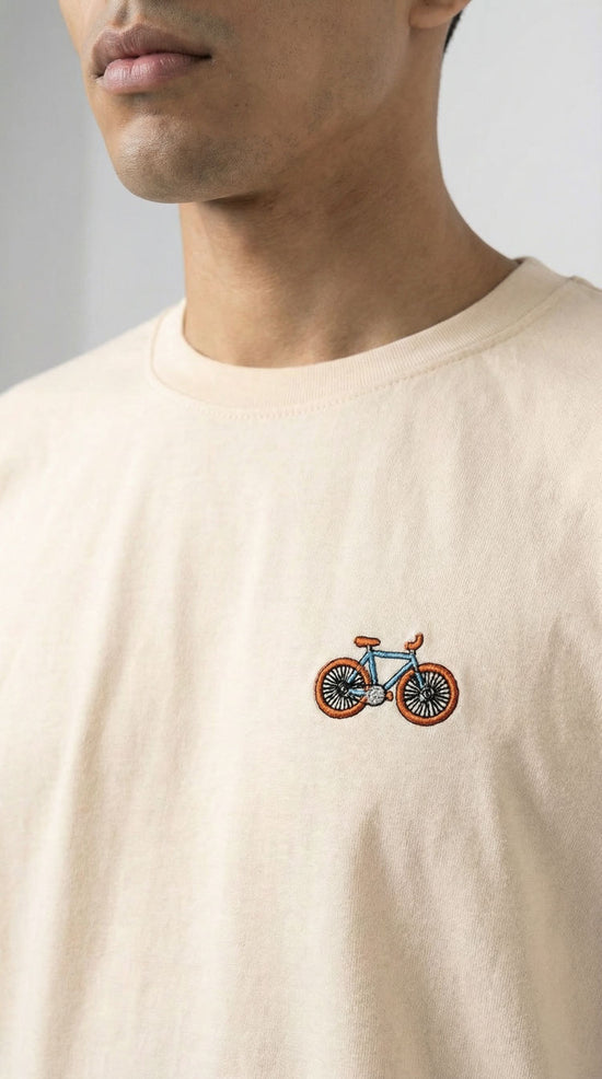 CAMISETA PREMIUM MINIPRINT BICICLETA