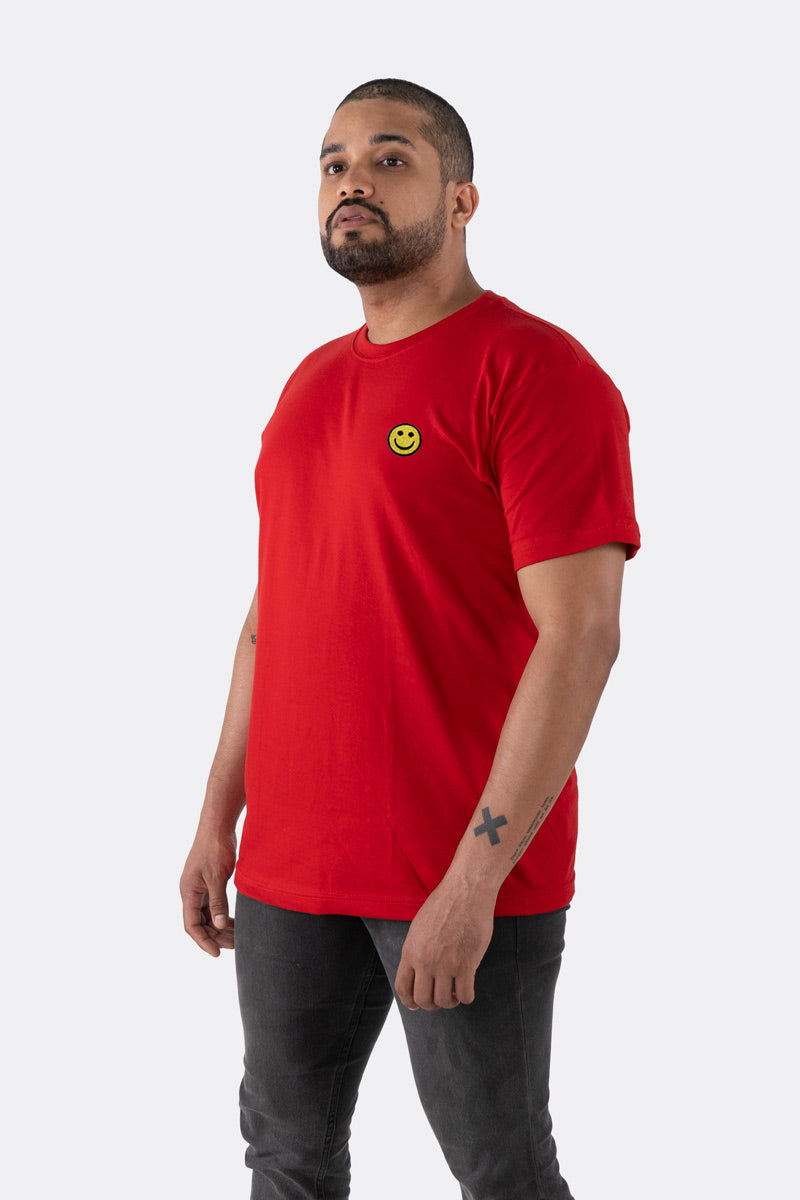 CAMISETA PREMIUM MINIPRINT CARITA FELIZ