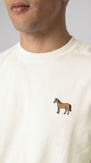 CAMISETA PREMIUM MINIPRINT CABALLO - PIXELCAMISETAS