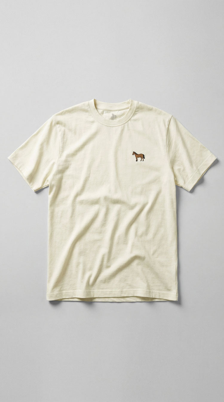 CAMISETA PREMIUM MINIPRINT CABALLO - PIXELCAMISETAS