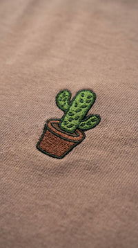 CAMISETA PREMIUM MINIPRINT CACTUS - PIXELCAMISETAS