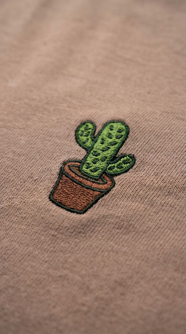 CAMISETA PREMIUM MINIPRINT CACTUS