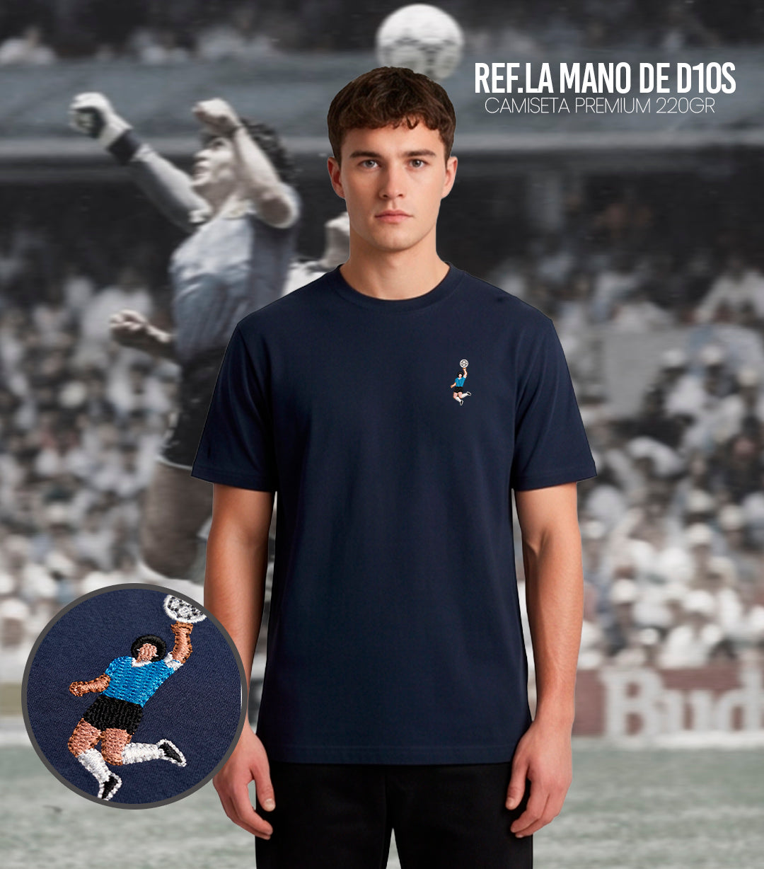 CAMISETA PERSONALIZADA FUTBOLERA PUSKAS
