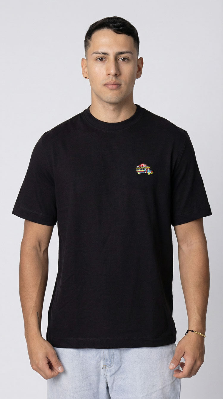 CAMISETA PREMIUM MINIPRINT CHIVA - PIXELCAMISETAS