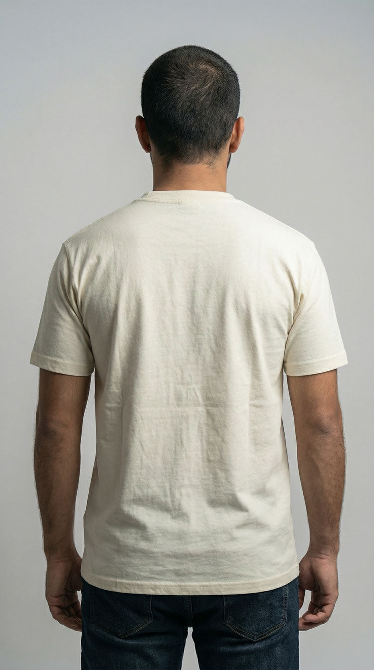 CAMISETA PREMIUM MINIPRINT CROISSANT - PIXELCAMISETAS