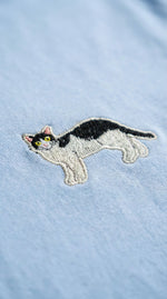 CAMISETA PREMIUM MINIPRINT GATO