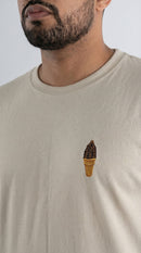 CAMISETA PREMIUM MINIPRINT HELADO - PIXELCAMISETAS
