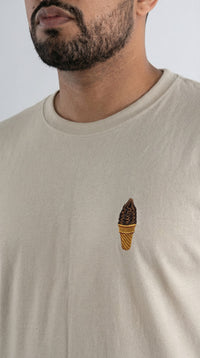 CAMISETA PREMIUM MINIPRINT HELADO - PIXELCAMISETAS