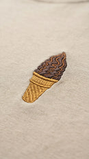 CAMISETA PREMIUM MINIPRINT HELADO - PIXELCAMISETAS