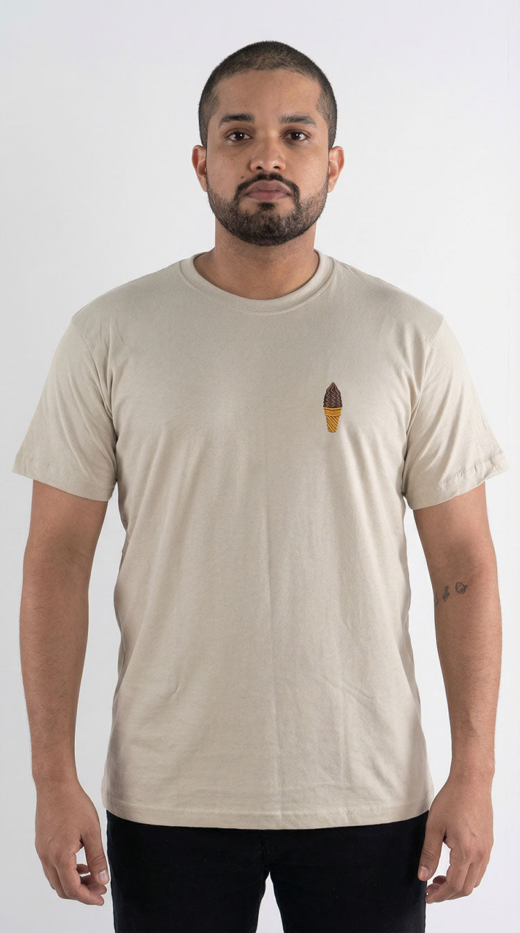 CAMISETA PREMIUM MINIPRINT HELADO - PIXELCAMISETAS