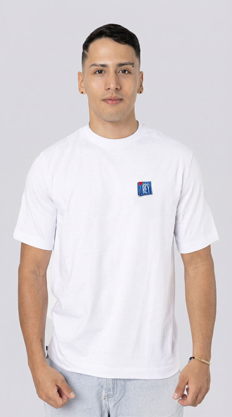 CAMISETA PREMIUM MINIPRINT JABÓN R - PIXELCAMISETAS