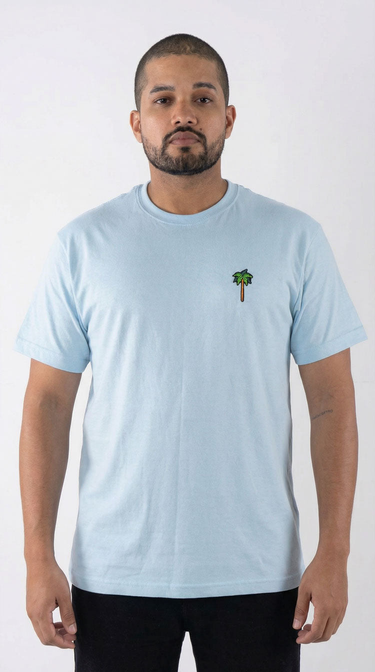 CAMISETA PREMIUM MINIPRINT PALMITA - PIXELCAMISETAS
