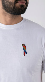 CAMISETA PREMIUM MINIPRINT PAPAGAYO