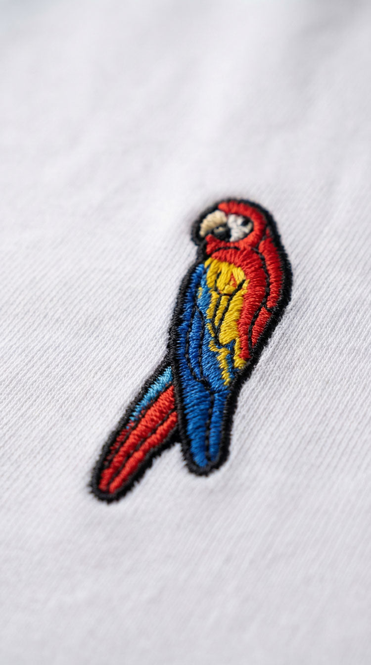 CAMISETA PREMIUM MINIPRINT PAPAGAYO