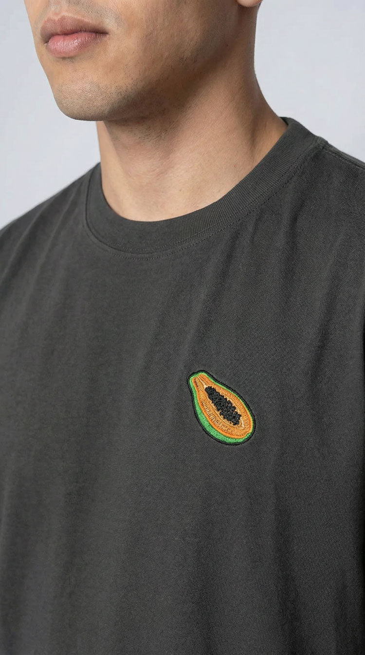 CAMISETA PREMIUM MINIPRINT PAPAYA - PIXELCAMISETAS