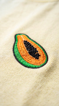 CAMISETA PREMIUM MINIPRINT PAPAYA