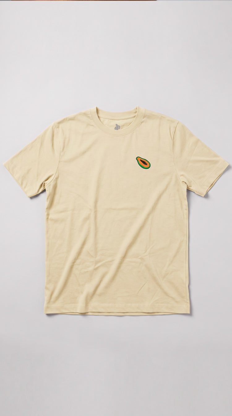 CAMISETA PREMIUM MINIPRINT PAPAYA