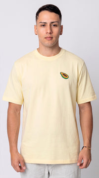 CAMISETA PREMIUM MINIPRINT PAPAYA