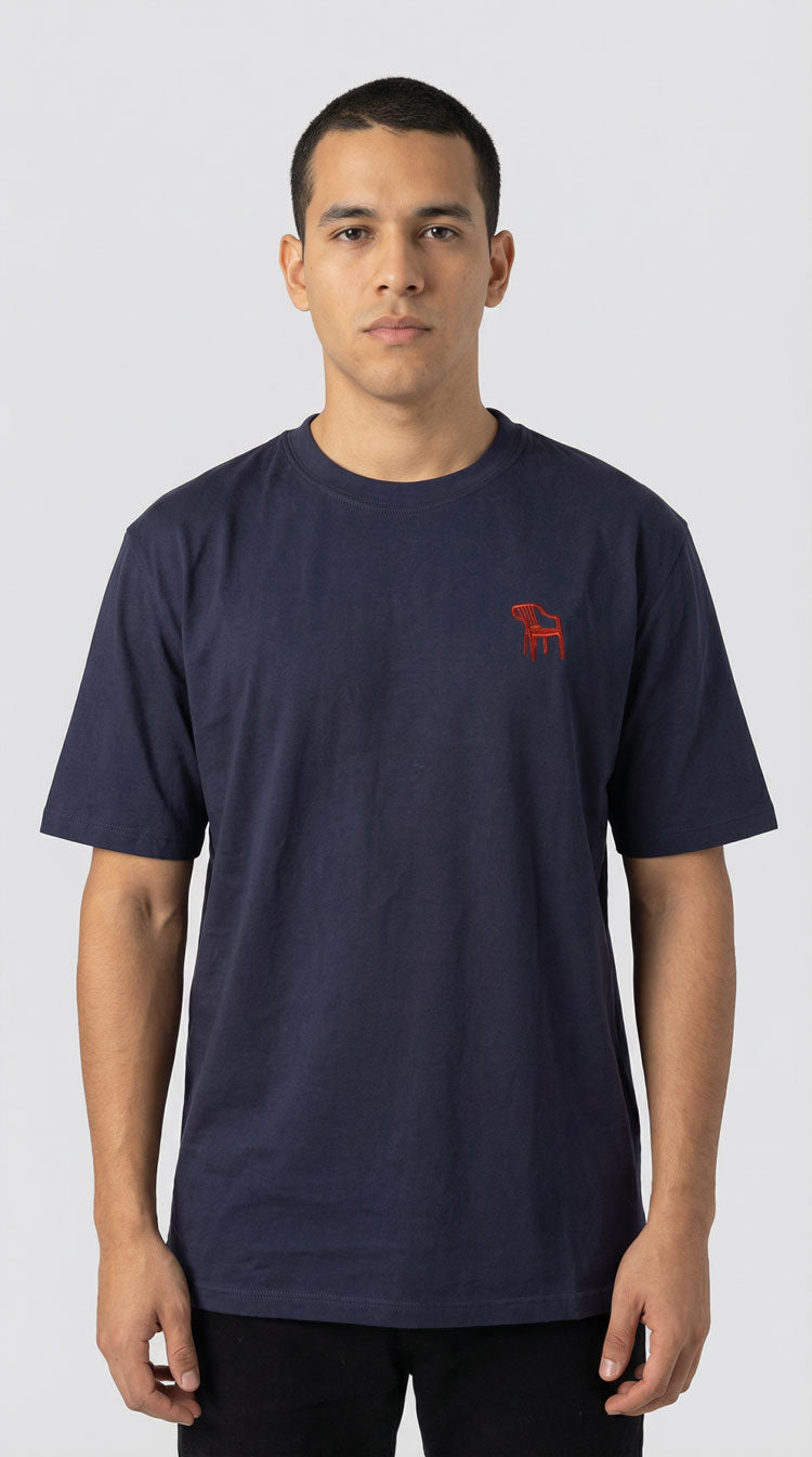 CAMISETA PREMIUM MINIPRINT SILLA - PIXELCAMISETAS