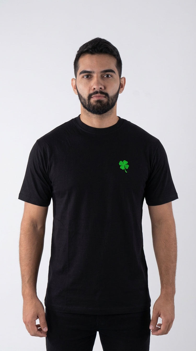 CAMISETA PREMIUM MINIPRINT TRÉBOL - PIXELCAMISETAS