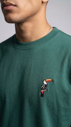 CAMISETA PREMIUM MINIPRINT TUCÁN - PIXELCAMISETAS